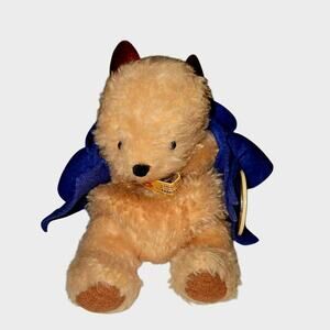 Paddington Bear Beanie Vintage Original Gabrielle Designs 1977 Collectible Rare